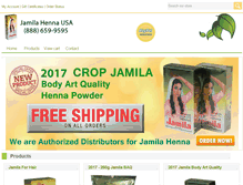 Tablet Screenshot of jamilahennausa.com